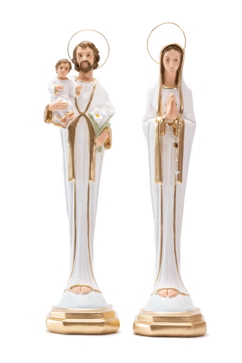 Sagrada Familia Estilizada Blanca - 53 cm