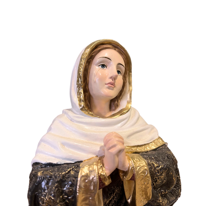 Virgen Dolorosa - 40 cm