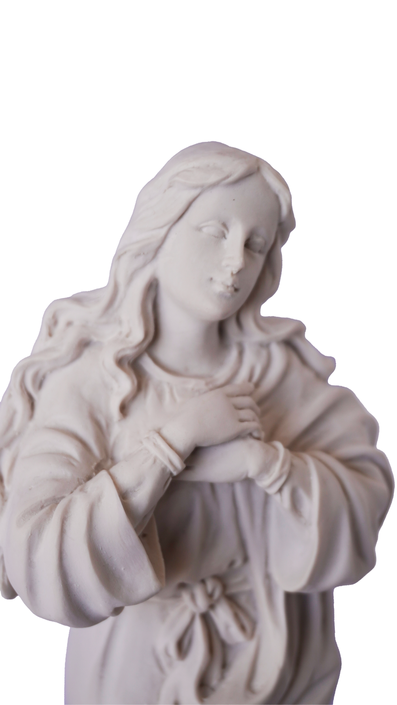 Inmaculada concepción Blanco - 30 cm