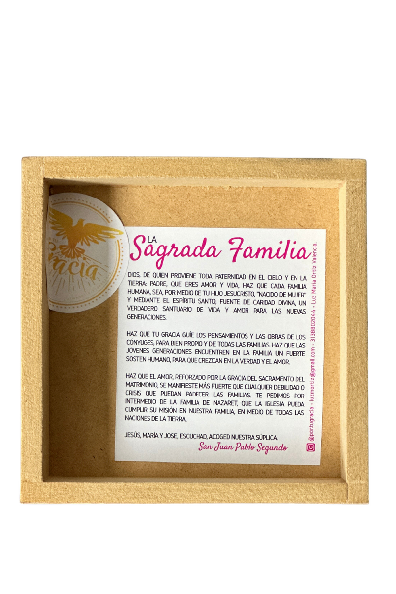 Cuadro Ilustrado | Retablo en Madera