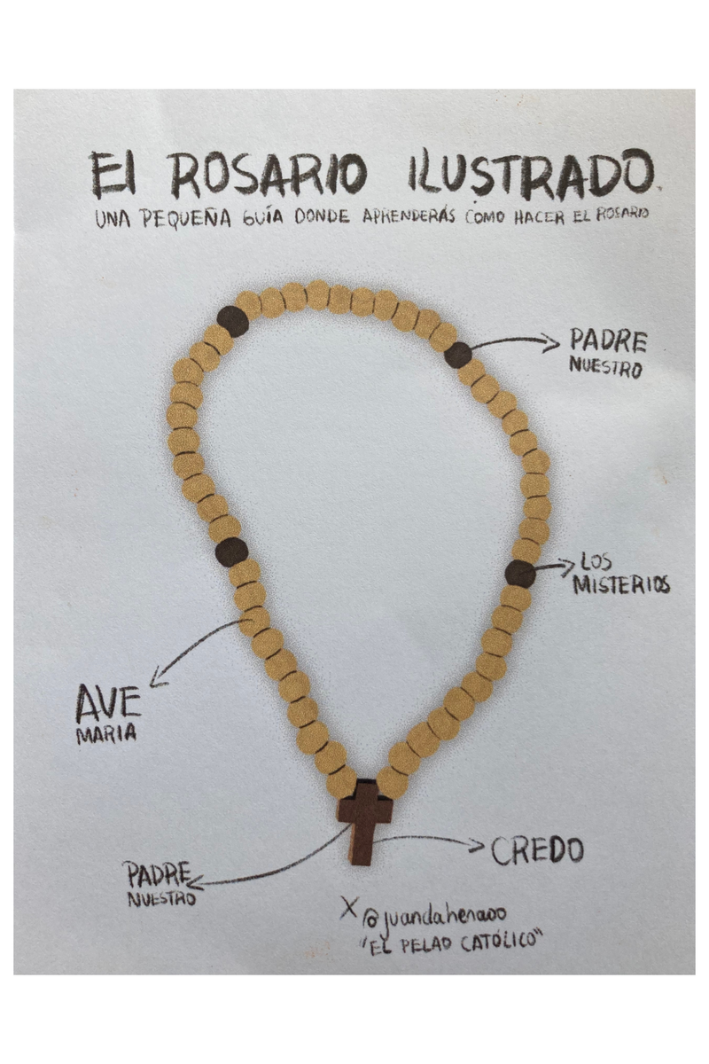 Rosario Ilustrado - Verde