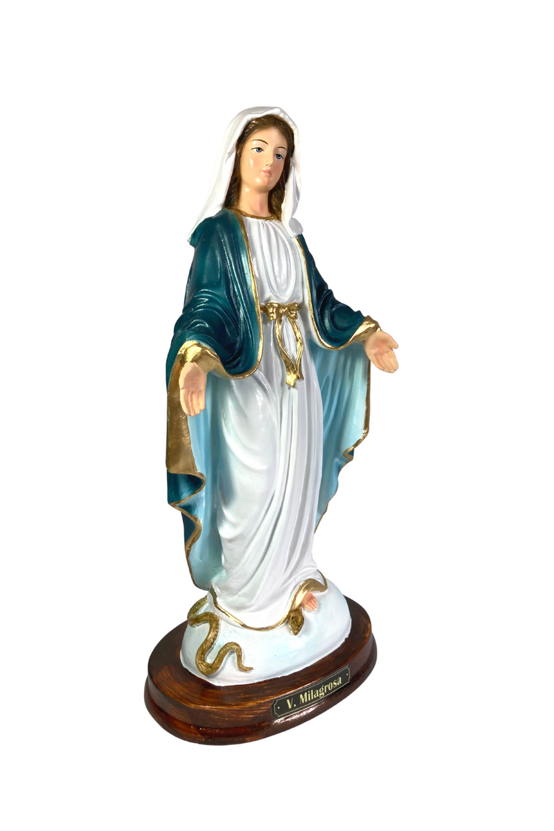 Virgen de la Milagrosa sin medallas - 30 cm