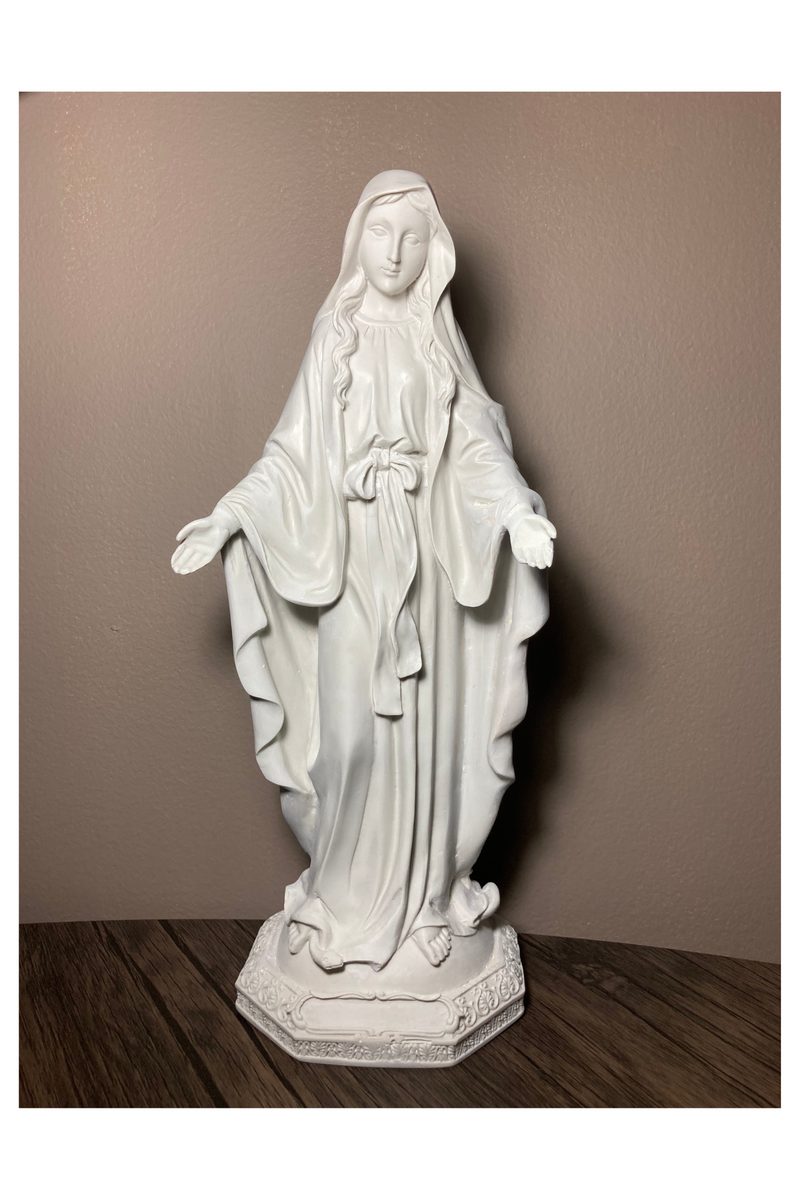 Virgen de la Milagrosa Blanca - 30 cm