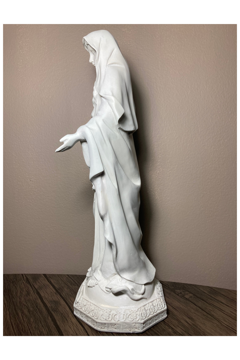 Virgen de la Milagrosa Blanca - 30 cm